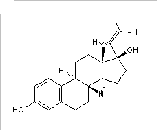 17beta-estradiol, 17alpha-(2-iodovinyl-(E))